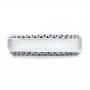 Men's Engraved Wedding Band - Top View -  101041 - Thumbnail