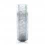  Platinum Platinum Men's Hammered Finish Band - Side View -  101191 - Thumbnail