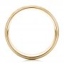 18k Yellow Gold 18k Yellow Gold Men's Hammered Finish Band - Front View -  101191 - Thumbnail