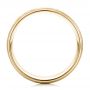 14k Yellow Gold 14k Yellow Gold Men's Hammered Finish Band - Front View -  101191 - Thumbnail
