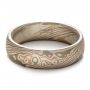 Men's Mokume Band - Flat View -  100593 - Thumbnail