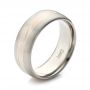 Men's Mokume Wedding Band - Three-Quarter View -  1464 - Thumbnail