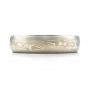 Men's Mokume Wedding Band - Top View -  1463 - Thumbnail