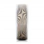 Men's Mokume Wedding Band - Side View -  102130 - Thumbnail