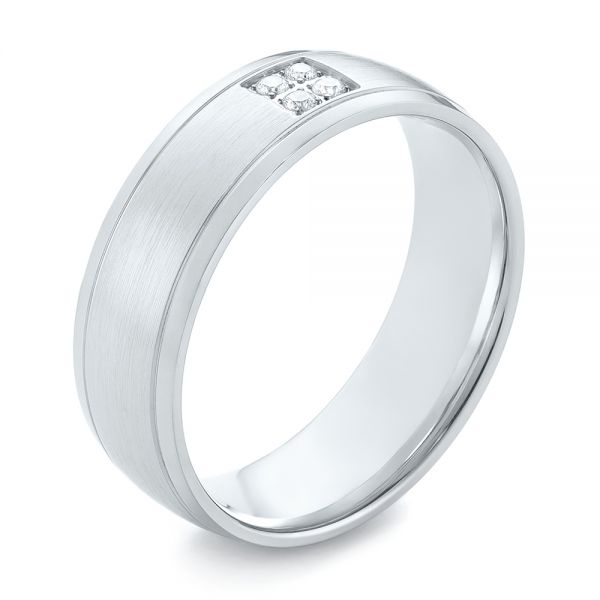 Men's Quad Diamond Wedding Band - reference design