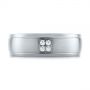 Men's Quad Diamond Wedding Band - Top View -  103970 - Thumbnail