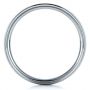 Men's Tungsten Ring Contrasting Finish - Front View -  1366 - Thumbnail