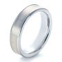 Men's Tungsten Ring - Three-Quarter View -  1333 - Thumbnail