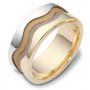 Men's Two-tone Band - Three-Quarter View -  345 - Thumbnail