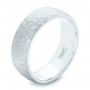 Men's Hammered Matte Finish Wedding Band