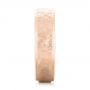 14k Rose Gold 14k Rose Gold Men's Wedding Band - Side View -  103027 - Thumbnail