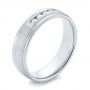 Men's Wedding Band - Three-Quarter View -  103973 - Thumbnail