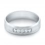 Men's Wedding Band - Flat View -  103971 - Thumbnail