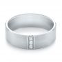 Men's Wedding Band - Flat View -  103972 - Thumbnail