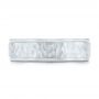  Platinum Platinum Men's Wedding Band - Top View -  103027 - Thumbnail