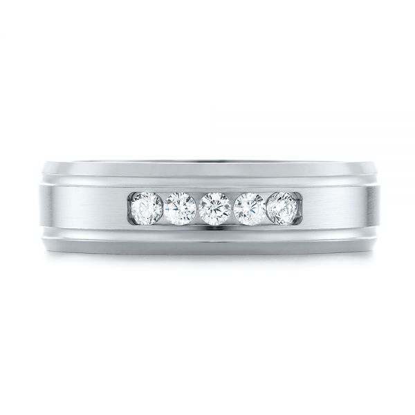 Men's Wedding Band - Top View -  103971