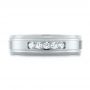 Men's Wedding Band - Top View -  103971 - Thumbnail