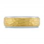 Men's Wedding Band - Top View -  103963 - Thumbnail