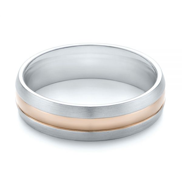 Men's Wedding Ring - Flat View - 103800