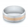 Men's Wedding Ring - Flat View -  103949 - Thumbnail