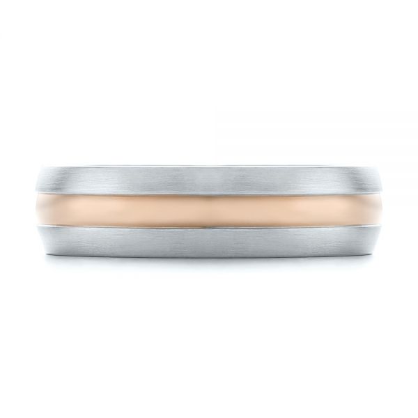 Men's Wedding Ring - Top View - 103800