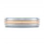Men's Wedding Ring - Top View -  103800 - Thumbnail