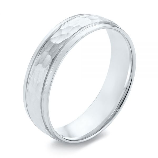 Men's Wedding Ring - Three-Quarter View -  103784