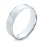 Men's Wedding Ring - Three-Quarter View -  103785 - Thumbnail