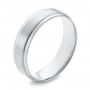 Men's Wedding Ring - Three-Quarter View -  103792 - Thumbnail