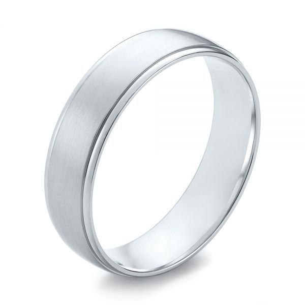 Men's Wedding Ring - Three-Quarter View - 103795