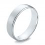 Men's Wedding Ring - Three-Quarter View -  103795 - Thumbnail