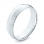 Men's Wedding Ring - Three-Quarter View -  103818 - Thumbnail