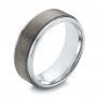 Men's Wedding Ring - Three-Quarter View -  103871 - Thumbnail