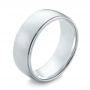 Men's Wedding Ring - Three-Quarter View -  103945 - Thumbnail