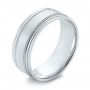 Men's Wedding Ring - Three-Quarter View -  103946 - Thumbnail