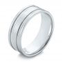 Men's Wedding Ring - Three-Quarter View -  103947 - Thumbnail