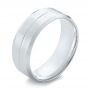 Men's Wedding Ring - Three-Quarter View -  103954 - Thumbnail