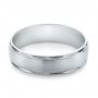Men's Wedding Ring - Flat View -  103783 - Thumbnail