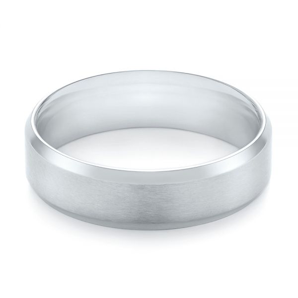 Men's Wedding Ring - Flat View -  103785