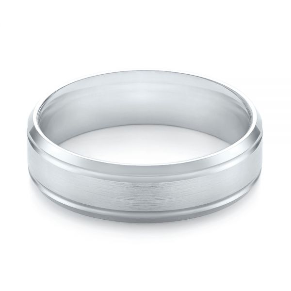 Men's Wedding Ring - Flat View - 103786