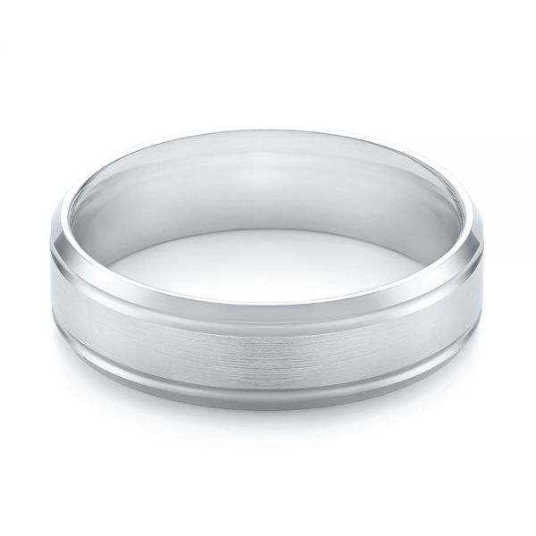 Men's Wedding Ring - Flat View -  103786