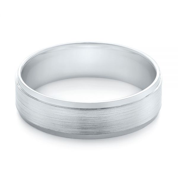 Men's Wedding Ring - Flat View -  103787