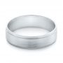 Men's Wedding Ring - Flat View -  103787 - Thumbnail
