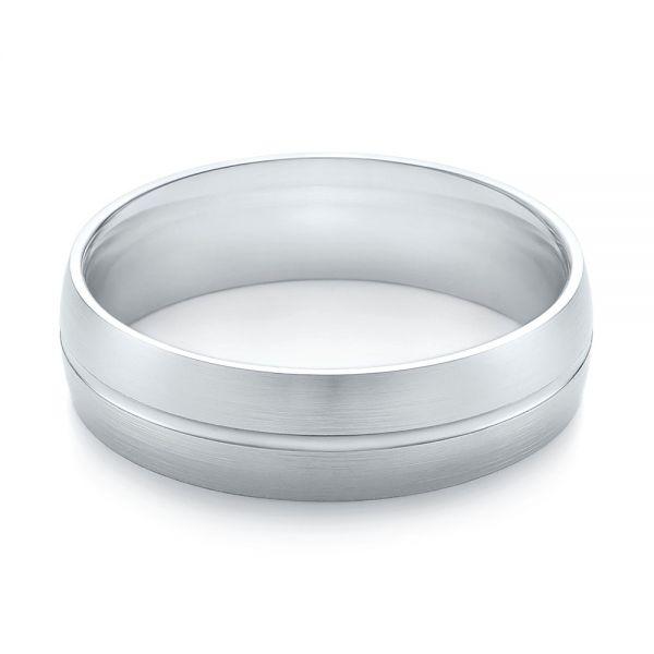 Men's Wedding Ring - Flat View -  103788