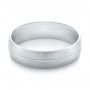 Men's Wedding Ring - Flat View -  103788 - Thumbnail