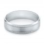 Men's Wedding Ring - Flat View -  103791 - Thumbnail