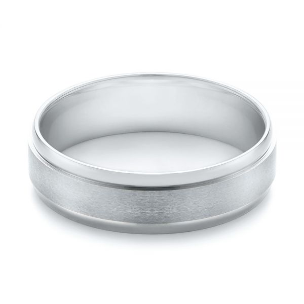 Men's Wedding Ring - Flat View -  103792