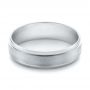 Men's Wedding Ring - Flat View -  103792 - Thumbnail