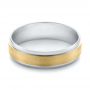 Men's Wedding Ring - Flat View -  103793 - Thumbnail