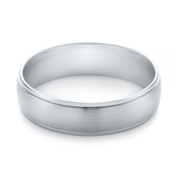 Men's Wedding Ring - Flat View -  103795